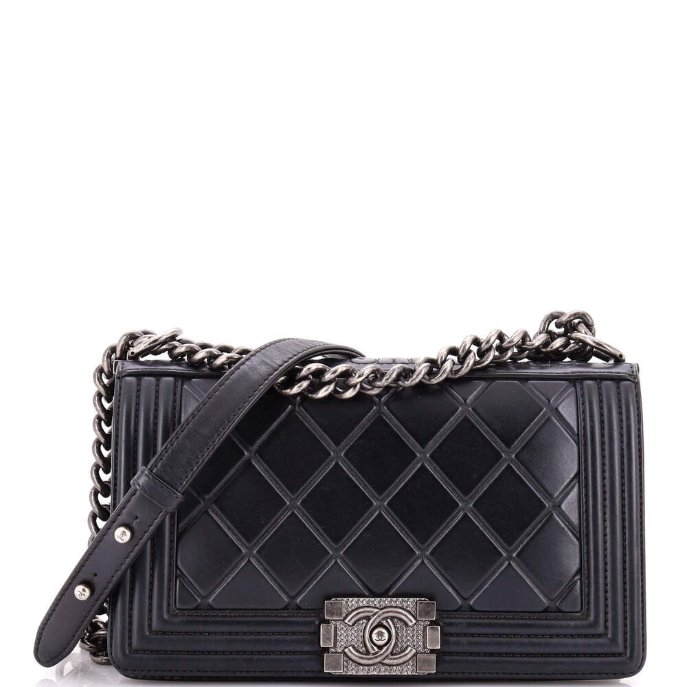 Chanel Old Medium Paris-Salzburg Boy Flap Bag